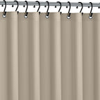 No Smell Shower Curtain Liner 72x72 White - PEVA Plastic Shower Curtain for Bathroom, PVC-Free Waterproof Shower Liner with Metal Grommets and Magnet-Weighted Bottom Hem - Washable Inner Liner