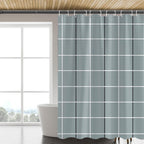 Fabric Shower Curtain Liner, Waterproof Hotel Quality, Bathroom Curtains Rust Resistant Grommets, 72 x 72 Machine Washable (Black)