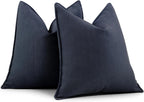 Rust Chenille Throw Pillow Covers