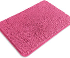 Bathroom Rugs 36 x 60 Inch – Extra Large Bath Mat | Absorbent and Washable Thick Chenille Bath Rugs Non-Slip Runner Rug for Bathroom, Shower, Tub(Gray)