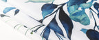 Shower Curtain Blue Eucalyptus Shower Curtains for Bathroom, Watercolor Leaf Shower Curtain Sets Waterproof Plant Shower Curtain Leaves Fabric Cloth Bathroom Curtains 72x72 inch with Hooks