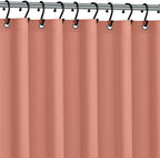 No Smell Shower Curtain Liner 72x72 White - PEVA Plastic Shower Curtain for Bathroom, PVC-Free Waterproof Shower Liner with Metal Grommets and Magnet-Weighted Bottom Hem - Washable Inner Liner