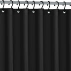 No Smell Shower Curtain Liner 72x72 White - PEVA Plastic Shower Curtain for Bathroom, PVC-Free Waterproof Shower Liner with Metal Grommets and Magnet-Weighted Bottom Hem - Washable Inner Liner
