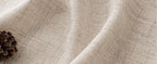 Linen Curtains 84 Inch Length 2 Panels Natural Semi Sheer Curtain with Back Tab Rod Pocket, Light Filtering Window Privacy Burlap Drapes for Living Room Bedroom 42W x 84L Linen